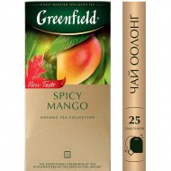 Чай оолонг «Greenfield» Spicy Mango, 25Х1.5 г