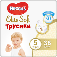 

Трусы-подг."HUGGIES"Elite 12-17 кг, 38шт