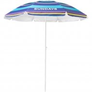 Зонт пляжный «Sundays» HYB1814, синий/белый