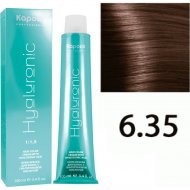 Крем-краска для волос «Kapous» Hyaluronic Acid, HY 6.35 темный блондин каштановый, 1339, 100 мл