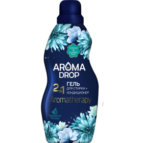 Гель для стирки «Aroma drop» 2в1, свежесть лотоса, 1 л