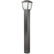 Уличный светильник «Odeon Light» Tako, Nature ODL18 584, 4051/1F, темно-серый/матовый белый
