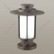 Уличный светильник «Odeon Light» Mito, Nature ODL18 583, 4047/1B, белый/коричневый