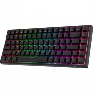 Клавиатура «Royal Kludge» RK84 Black, USB/2.4 GHz/Bluetoth, RGB, Hot Swap, Red switch