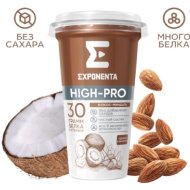 Напиток кисломолочный «Exponenta High-Pro» кококс-миндаль, 0.25 кг