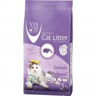 Наполнитель для туалета «Van Cat» Lavender, аромат лаванды, 5 кг