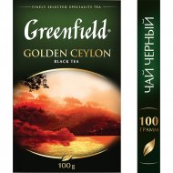 Чай черный «Greenfield» Golden Ceylon, 100 г