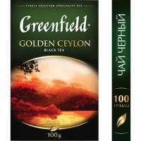 

Чай "GREENFIELD"(черн,golden ceylon)100г