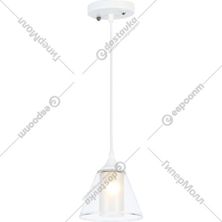 Подвесной светильник «Ambrella light» TR3551 WH/CL/FR, белый/прозрачный/белый