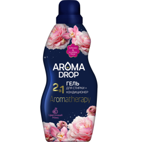 Гель для стирки «Aroma drop» 2в1, цве­точ­ный микс, 1 кг