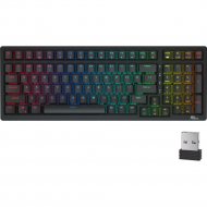 Клавиатура «Royal Kludge» RK98 Black, USB/2.4 GHz/Bluetoth, RGB, Hot Swap, Brown switch