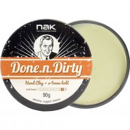 Паста для укладки волос «NAK» Done-n-Dirty Hard Clay, 90 г