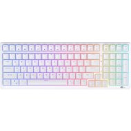 Клавиатура «Royal Kludge» RK98 White, USB/2.4 GHz/Bluetoth, RGB, Hot Swap, Brown switch