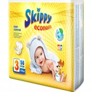 Подгузники «Skippy Econom» размер 3, 4-9 кг, 56 шт