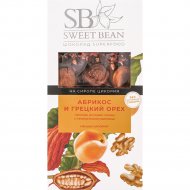 Шоколад «Sweet Bean Superfood» абрикос и грецкий орех на сиропе цикория, 90 г