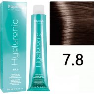 Крем-краска для волос «Kapous» Hyaluronic Acid, HY 7.8 блондин карамель, 1350, 100 мл