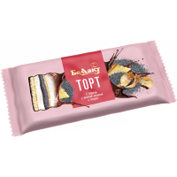 

Торт с творогом (мак)24%,Беллакт 200г