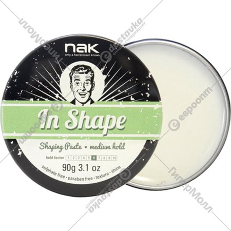 Паста для укладки волос «NAK» In Shape Shaping Paste, 90 г