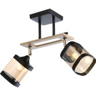 Подвесной светильник «Ambrella light» TR9525/2 BK/FGD/TI, черный/золото/янтарь