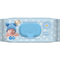 

Салфетка влажн д/детей"SMILE BABY"100шт