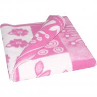 Одеяло детское «Ермолино» 57-8ЕТ Ж, розовый, 140х100 см