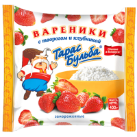 

Вареники "ТАРАС БУЛЬБА" (твор,кл) 400 г