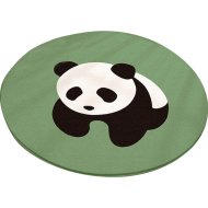 Коврик «Mio Tesoro» Panda 2.0, C0015273B, зеленый, 100х100 см