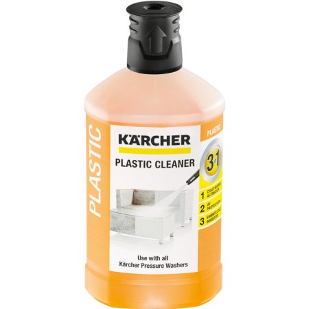 Средство для чистки пластмасс Karcher 3 в 1, 6.295-758.0, 1 л