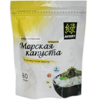 

Морская капуста(обжар.в кунж.масле)80г