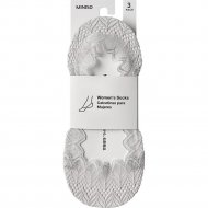 Носки женские «Miniso» серый, 2010262511105, 3 пары