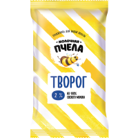 

Творог "МОЛОЧНАЯ ПЧЕЛА"(флоу-пак,2%)180г