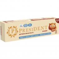 Детская зубная паста «President» Пломбир 3-6, 43 г