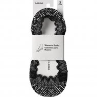 Носки женские «Miniso» черный, 2010262512102, 3 пары
