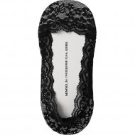Носки женские «Miniso» с цветочным кружевом, черный, 2010262411108, 3 пары
