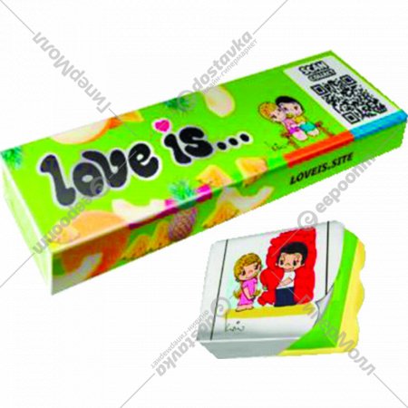 Жевательные конфеты «Love is...» со вкусом дыня-ананас, 20 г