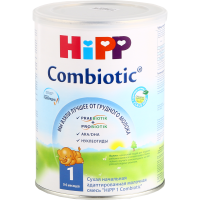 

Сух.мол.смесь"HIPP 1 COMBIOTIC" 350г