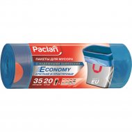 Мешки для мусора «Paclan Economy» с завязками 35 л, 20 шт