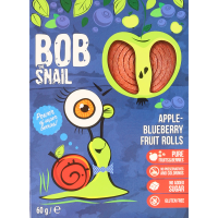 

Фрукт.ролл"BOB SNAIL"(яблоко-черника)60г
