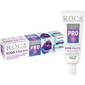 Зубная паста дет­ская «R.O.C.S.» PRO. Kids Electro, 45 г