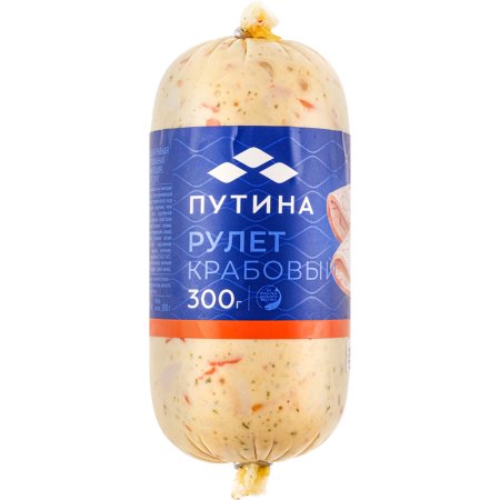 Крабовый рулет «Путина» охлажденный, 300 г