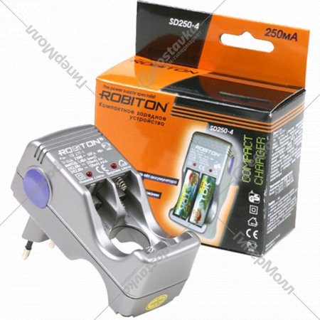 Зарядное устройство «Robiton» SD250-4 BL1, БЛ4540