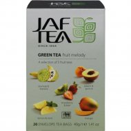 Чай зеленый «Jaf Tea» Fruit Melody, 20 пакетиков.