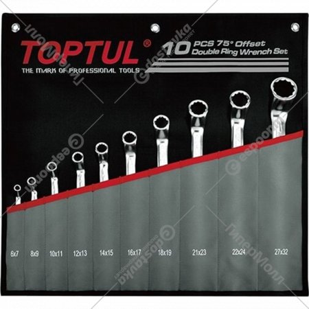 Набор ключей «Toptul» GPCI1001, 10 шт