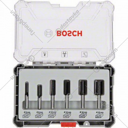 Набор фрез «Bosch» 2607017466, 6 шт