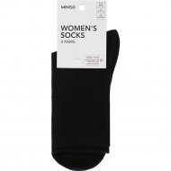 Носки женские «Miniso» спортивные, черный, 2010007810104, 3 пары