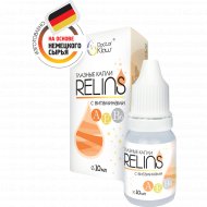 Капли глазные «Relins» с витамином А, Е и В6, 10 мл.
