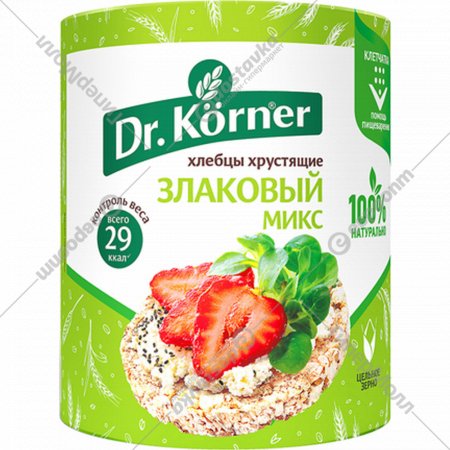 Хлебцы хрустящие «Dr.Korner» Злаковый Микс, 90 г