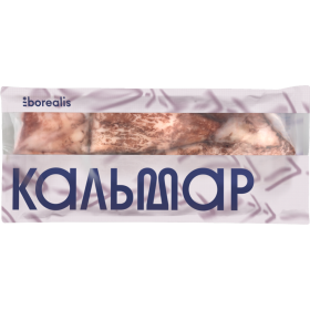 Кальмар командорский «Borealis» тушка неочищенная, мороженая, 650 г