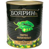 

Перец"ХАЛАПЕНЬО"(марин.рез.ж/бан)850мл