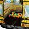 Палатка детская игровая «Darvish» Школьный автобус, 50 шаров, DV-T-1682